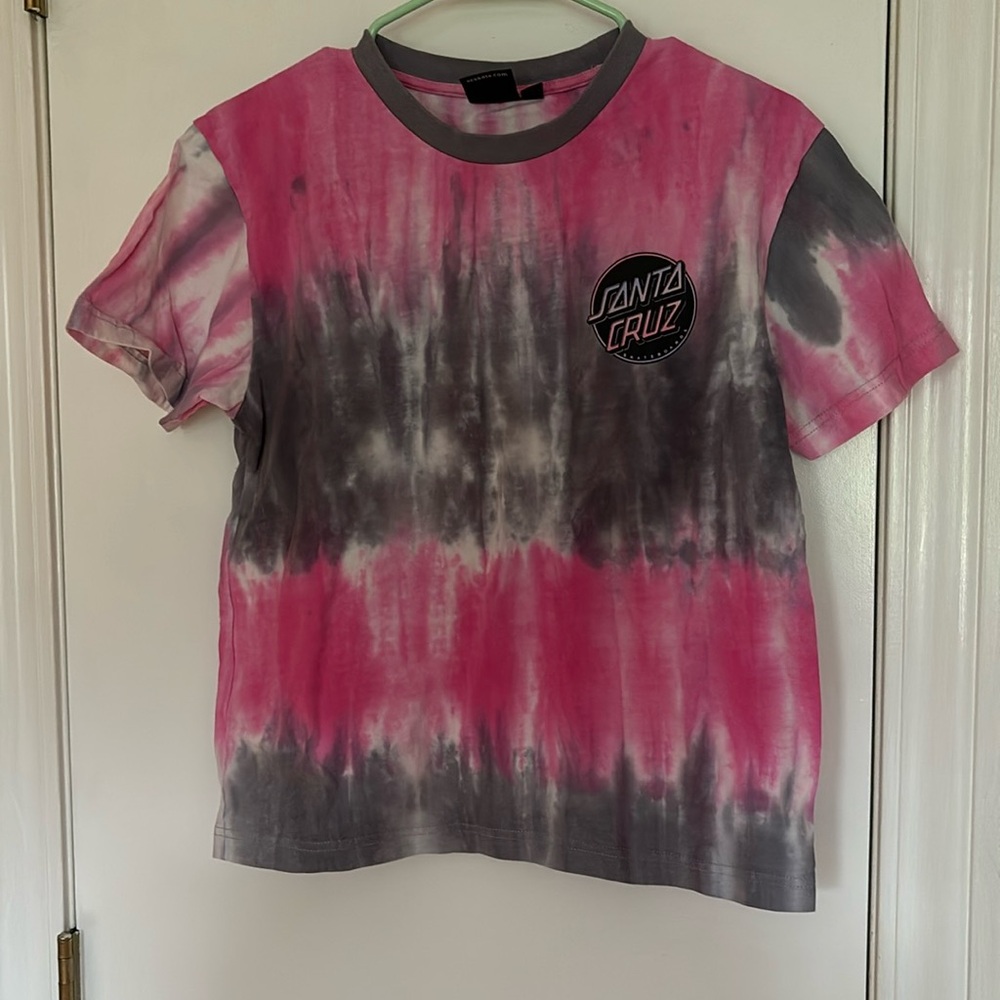Girls tie dye Santa Cruz T-shirt